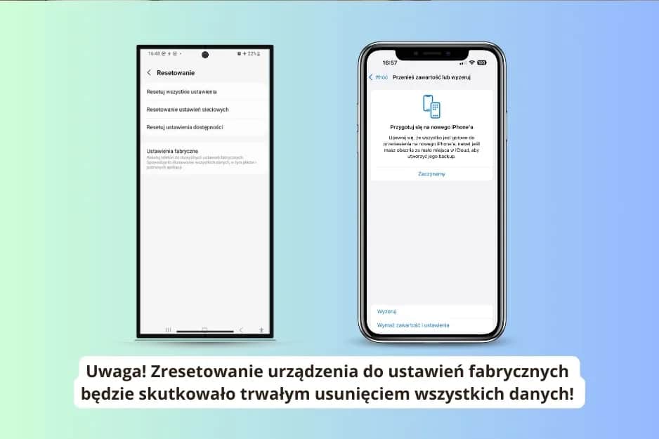 Jak zresetować iPhone'a? Reset miękki, twardy i fabryczny